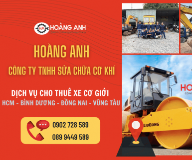 Dịch vụ cho thuê xe cơ giới tại HCM, Bình Dương, Đồng Nai, Vũng Tàu
