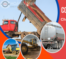 Thuê xe ben, xe san, xe bồn bê tông phục vụ xây dựng công trình 