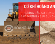 Hướng dẫn sử dụng và bảo dưỡng xe ủi đúng cách