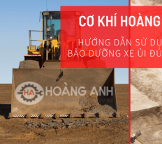 Hướng dẫn sử dụng và bảo dưỡng xe ủi đúng cách