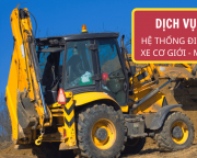 Sửa chữa hệ thống điện và thủy lực xe cơ giới, máy công trình 